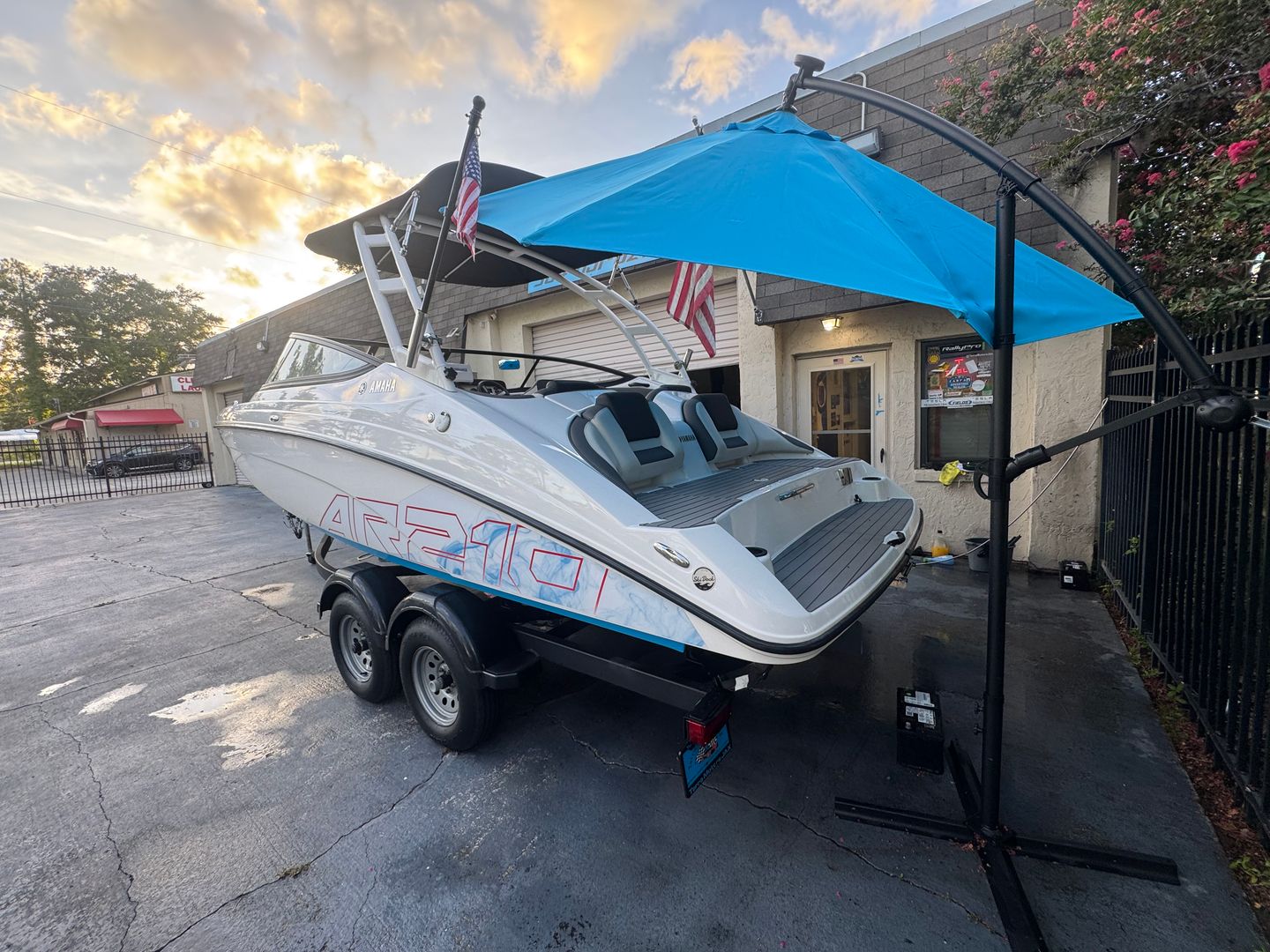 Like New 2021 Yamaha AR210 Jet Boat - Low 90 Hours, Loaded, Trailer Included!
