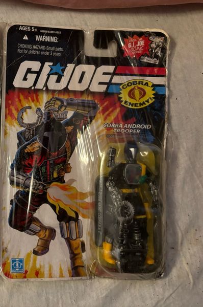 Vintage G.I. Joe Cobra Android Trooper Action Figure (New in Box - 1987)