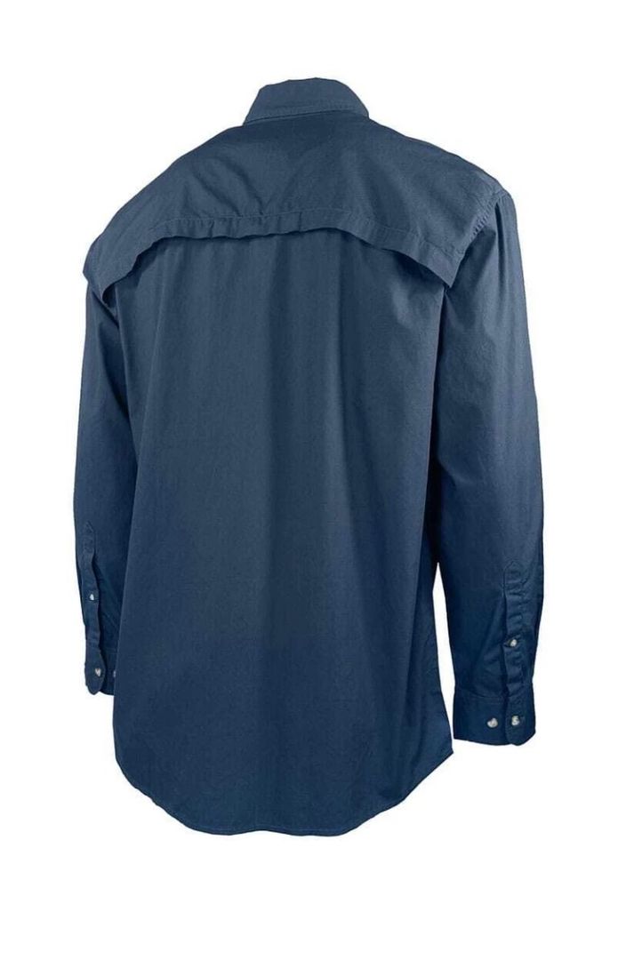 Beretta TM Roll-Up Shooting Shirt - Blue Total Eclipse - XL - NEW IN BAG