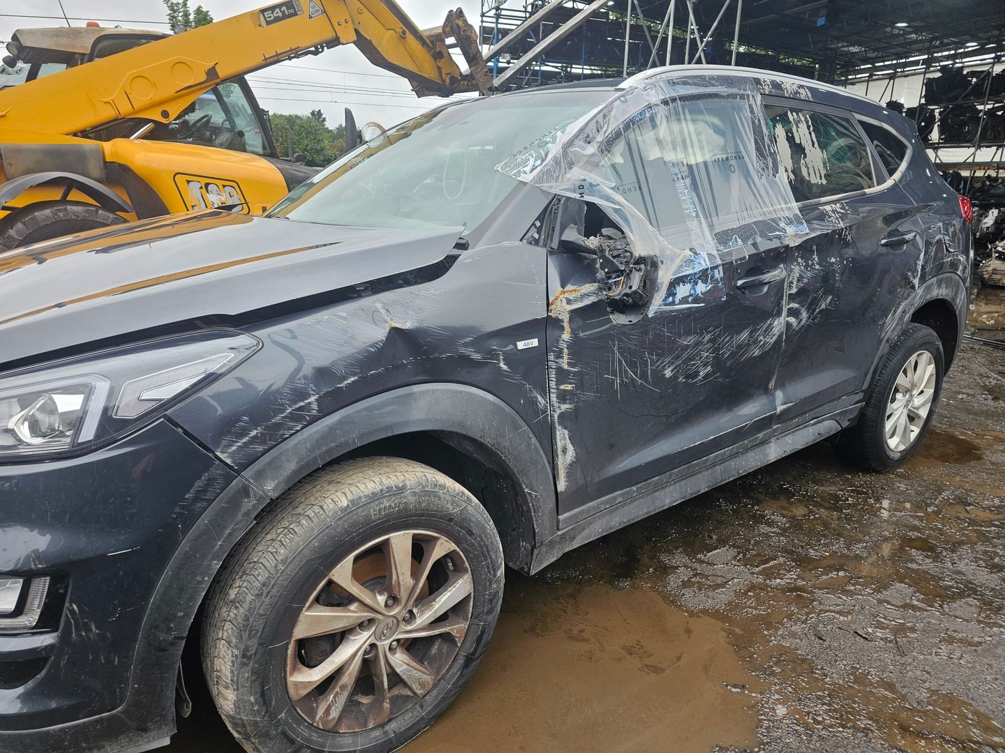 Breaking For Spares Car Add Hyundai Tucson