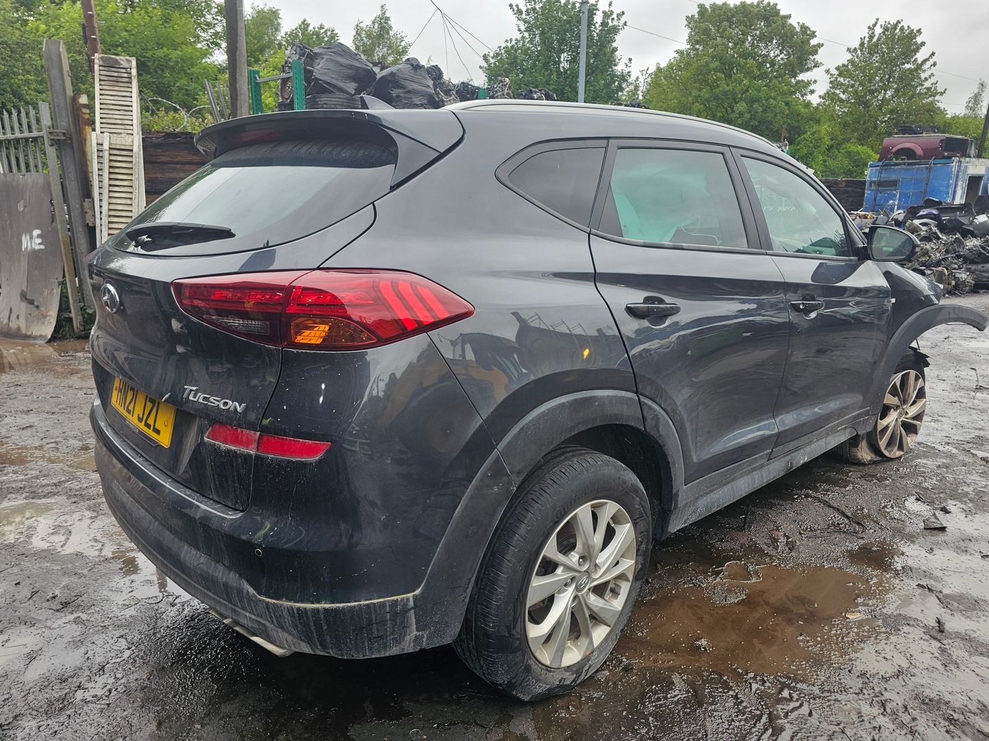 Breaking For Spares Car Add Hyundai Tucson