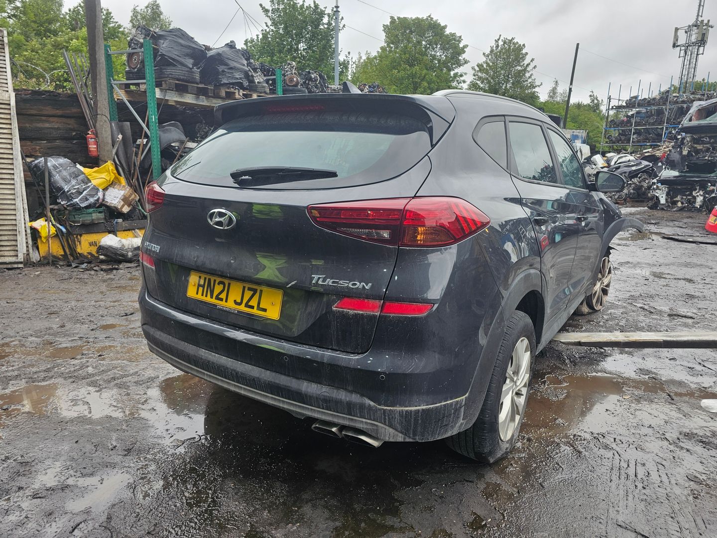 Breaking For Spares Car Add Hyundai Tucson