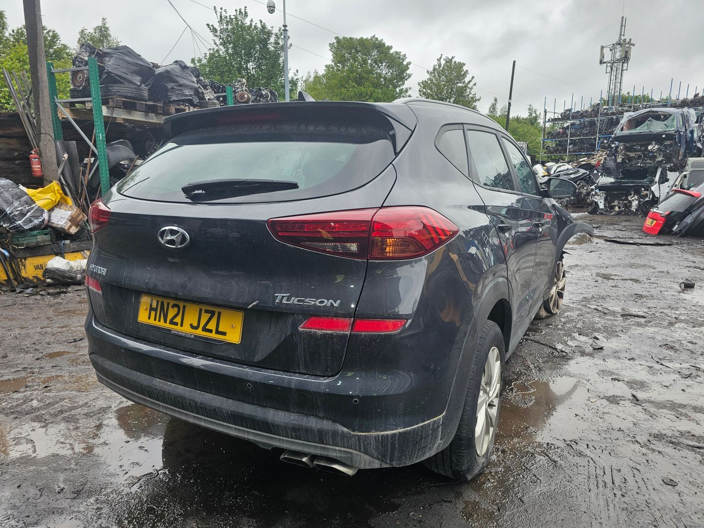 Breaking For Spares Car Add Hyundai Tucson