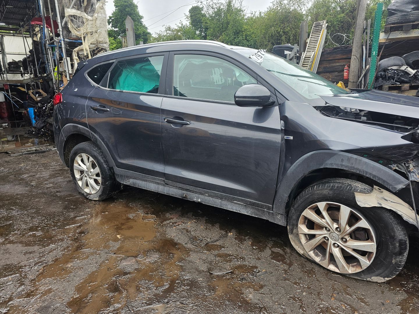 Breaking For Spares Car Add Hyundai Tucson