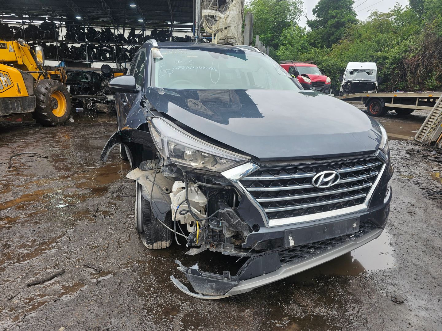 Breaking For Spares Car Add Hyundai Tucson